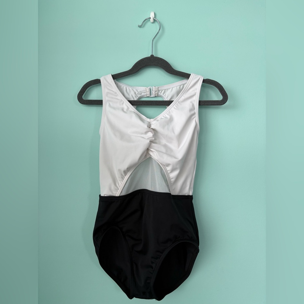 Black and White Balera Leotard